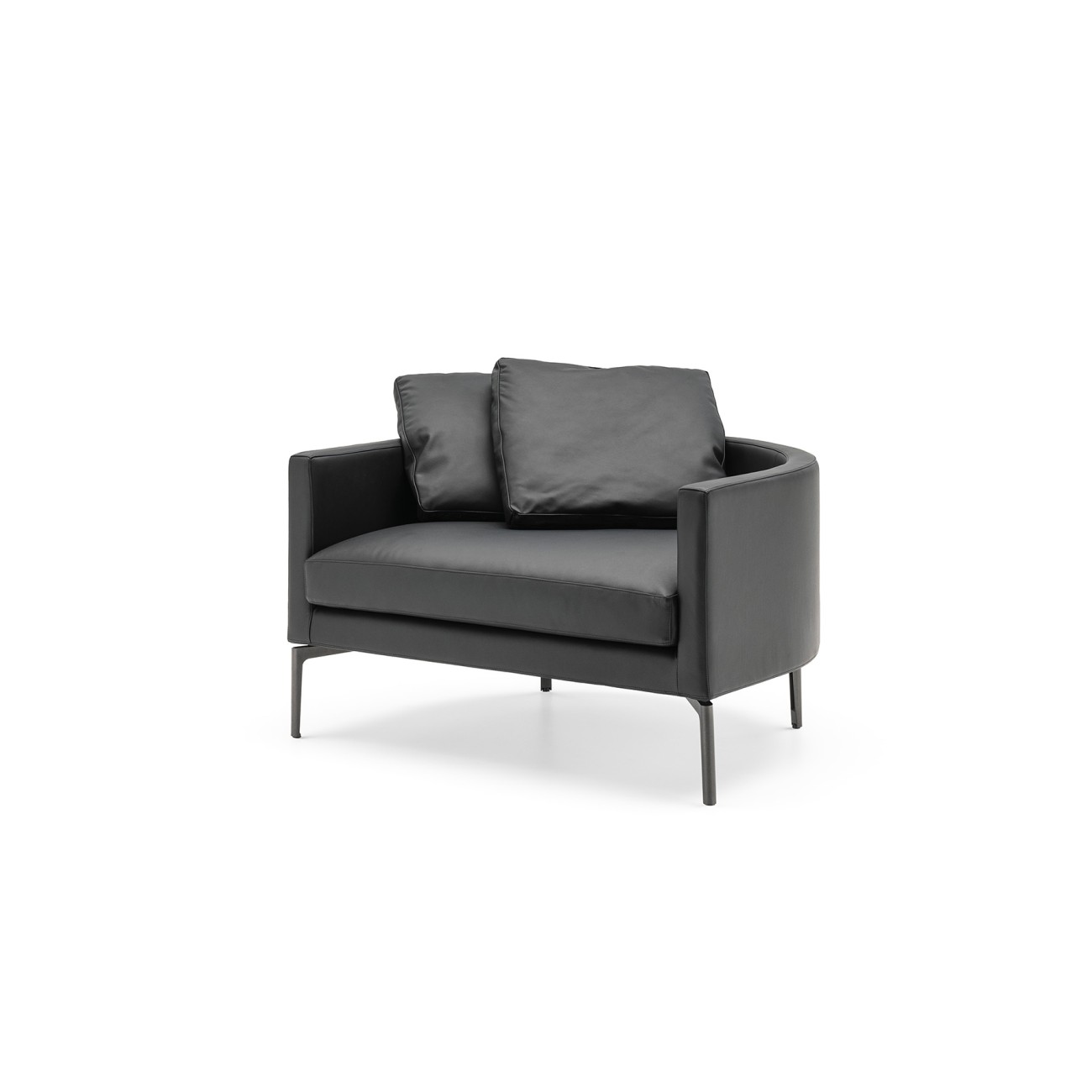 Clan Curved Shape Armchair Living Divani