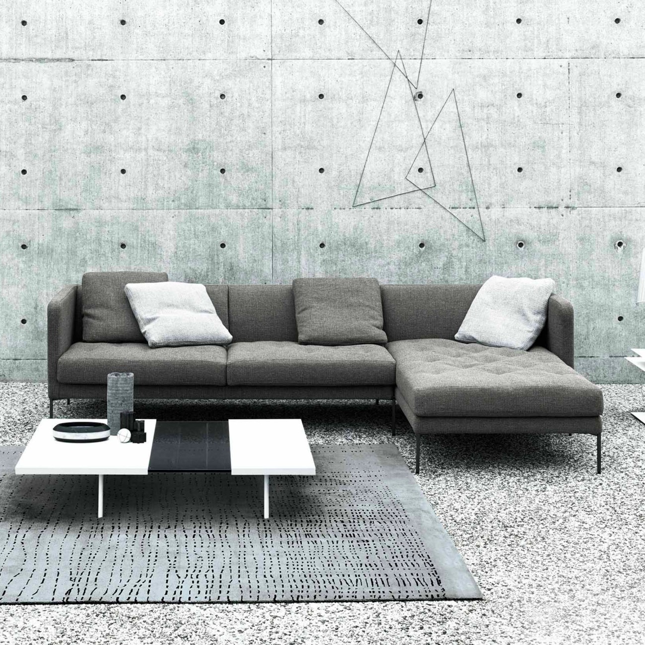 Easy Lipp Modular Sofa Living Divani