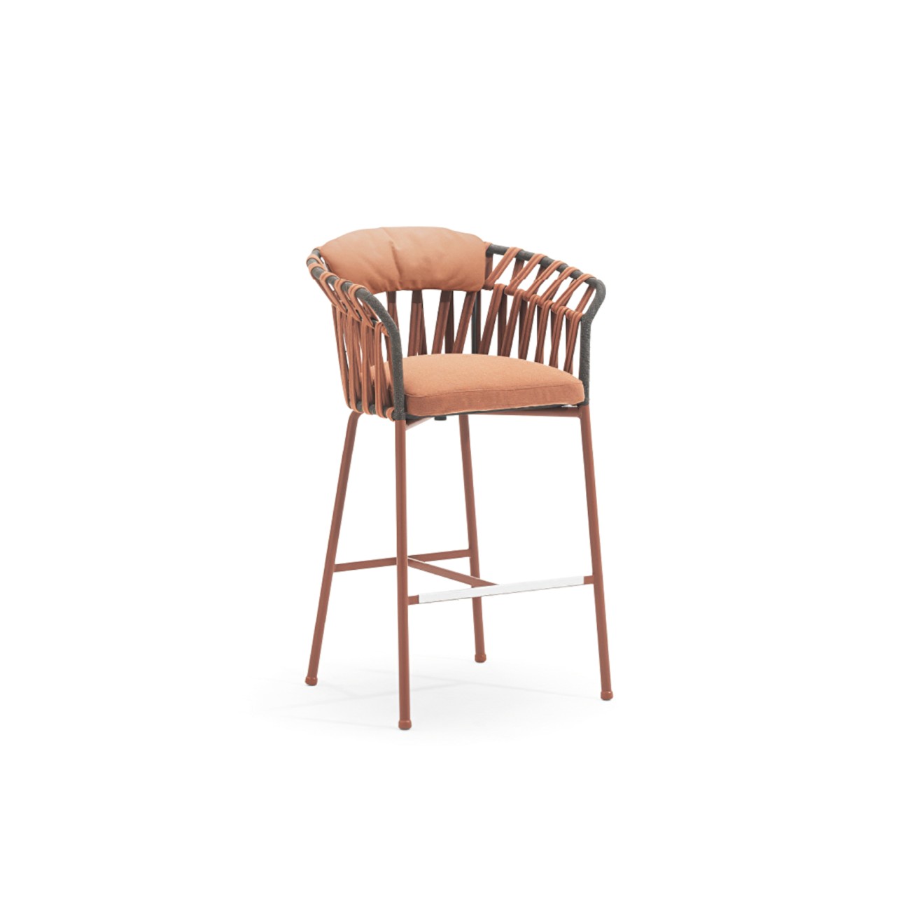 Emma Cross Bar Stool Varaschin