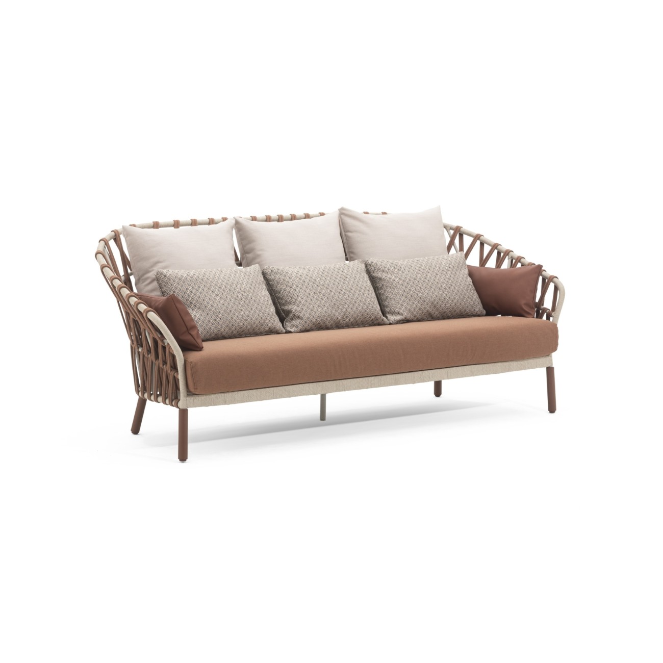 Emma Cross 3 Seater Sofa Varaschin