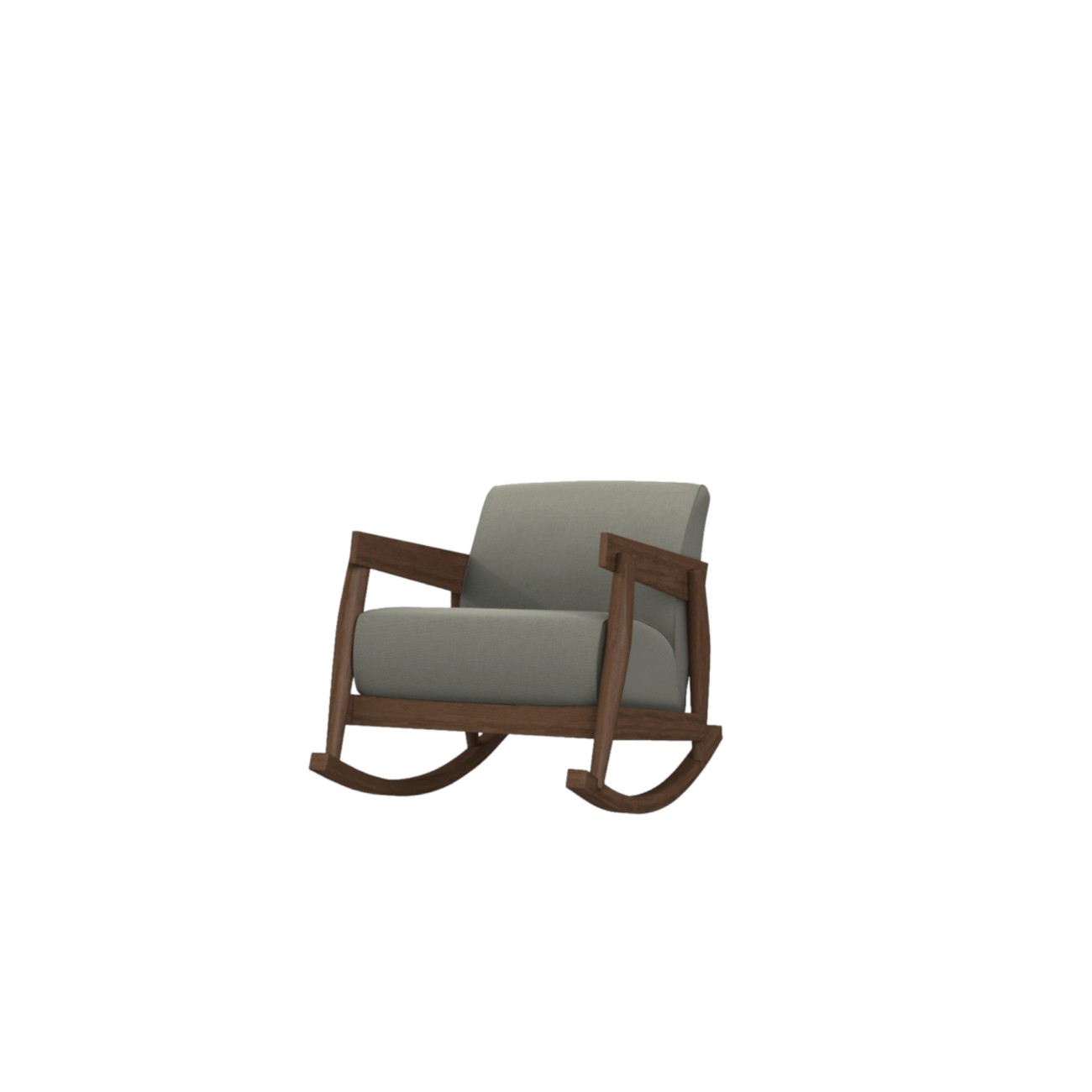 Brick Rocking Chair Gervasoni