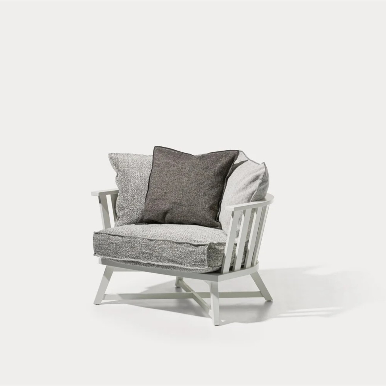 Gray Low Armchair Gervasoni