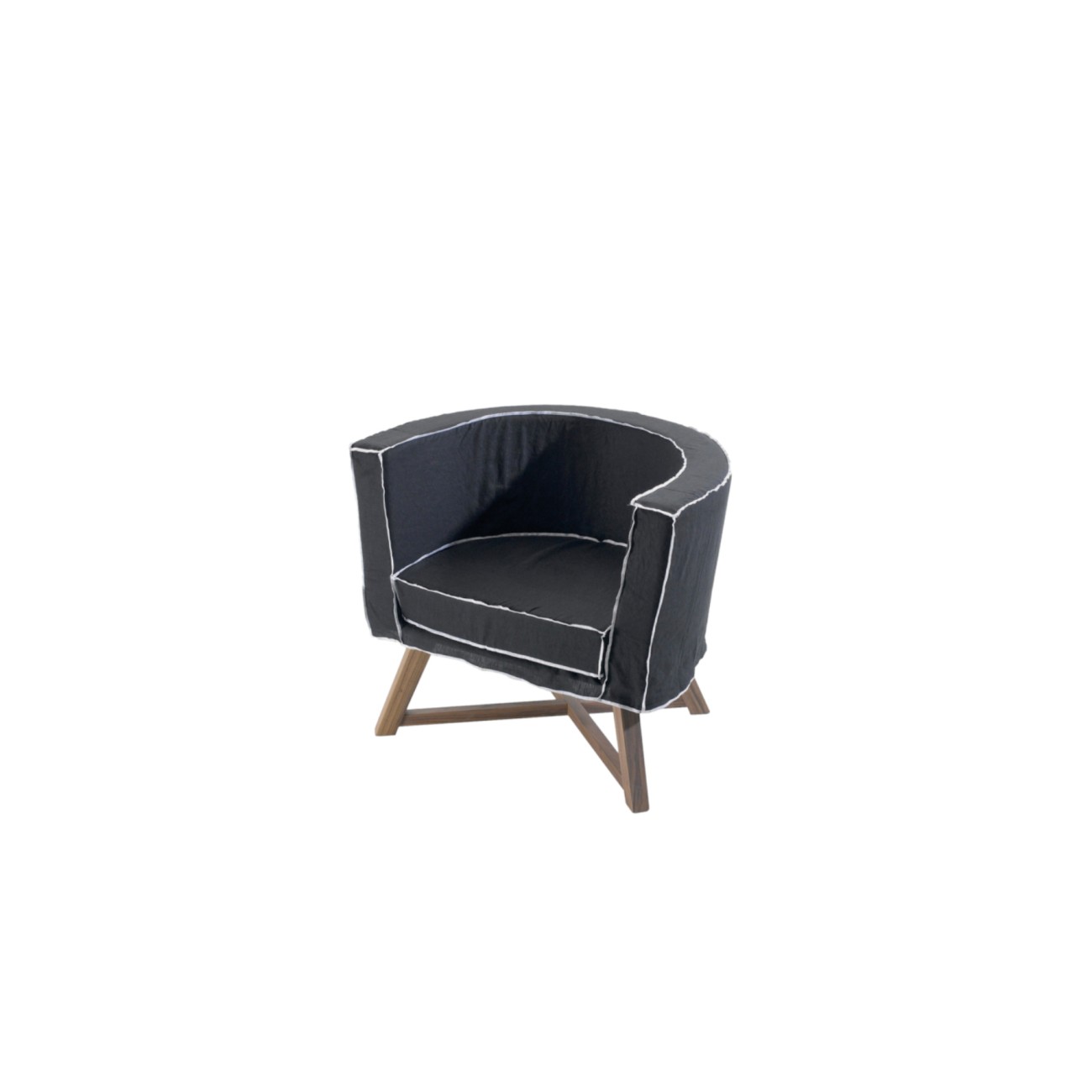 Gray Armchair Gervasoni