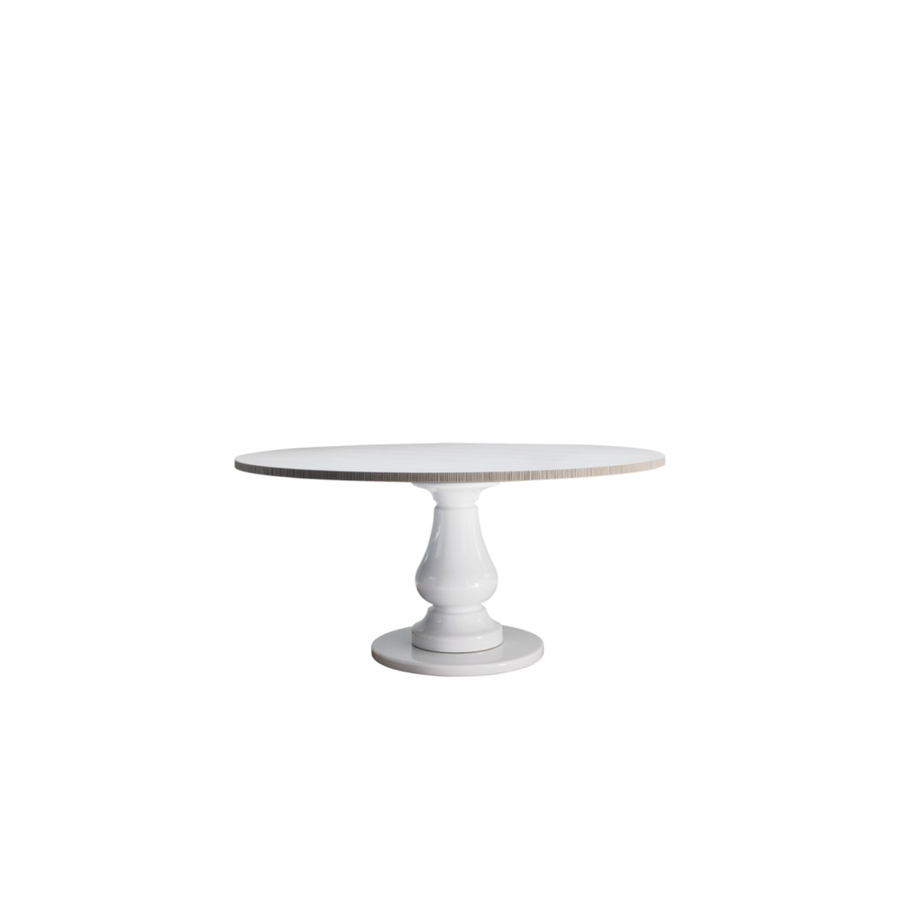 Gray Round Table Gervasoni