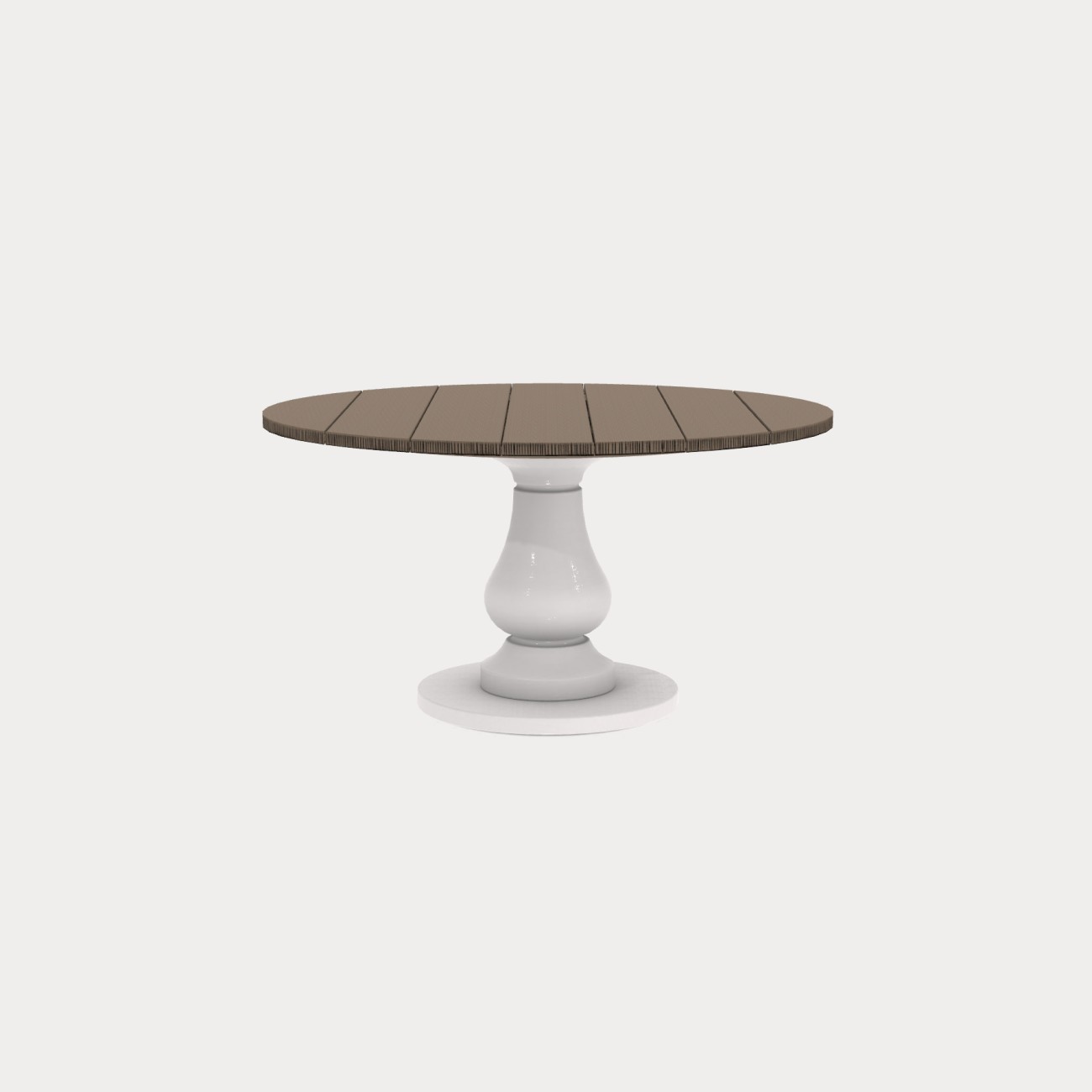 Gray Round Table Gervasoni