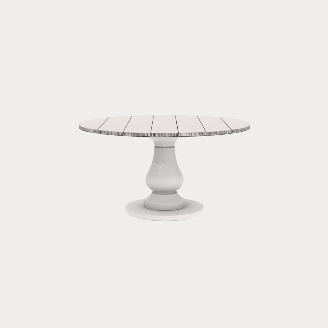 Gray Round Table Gervasoni