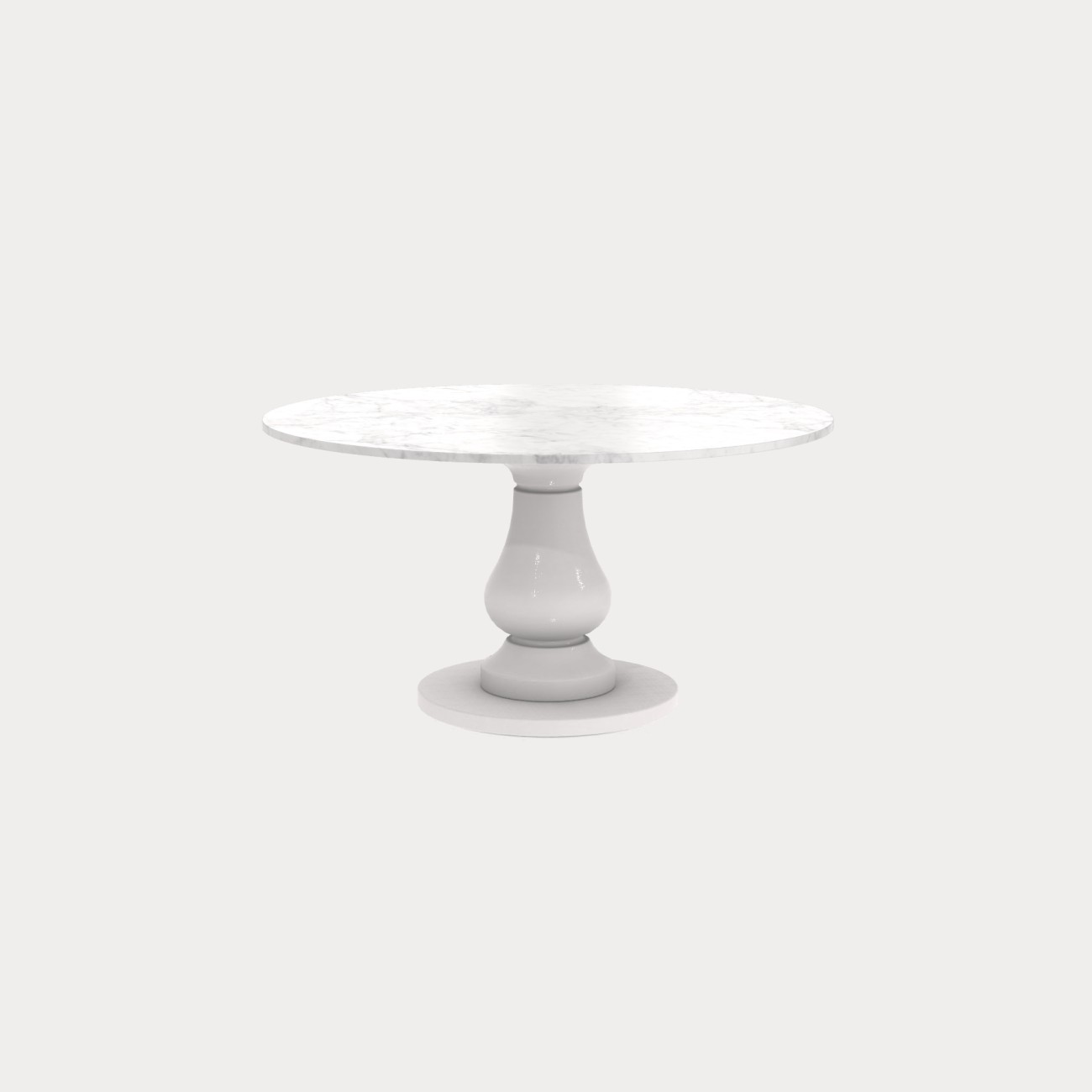 Gray Round Table Gervasoni