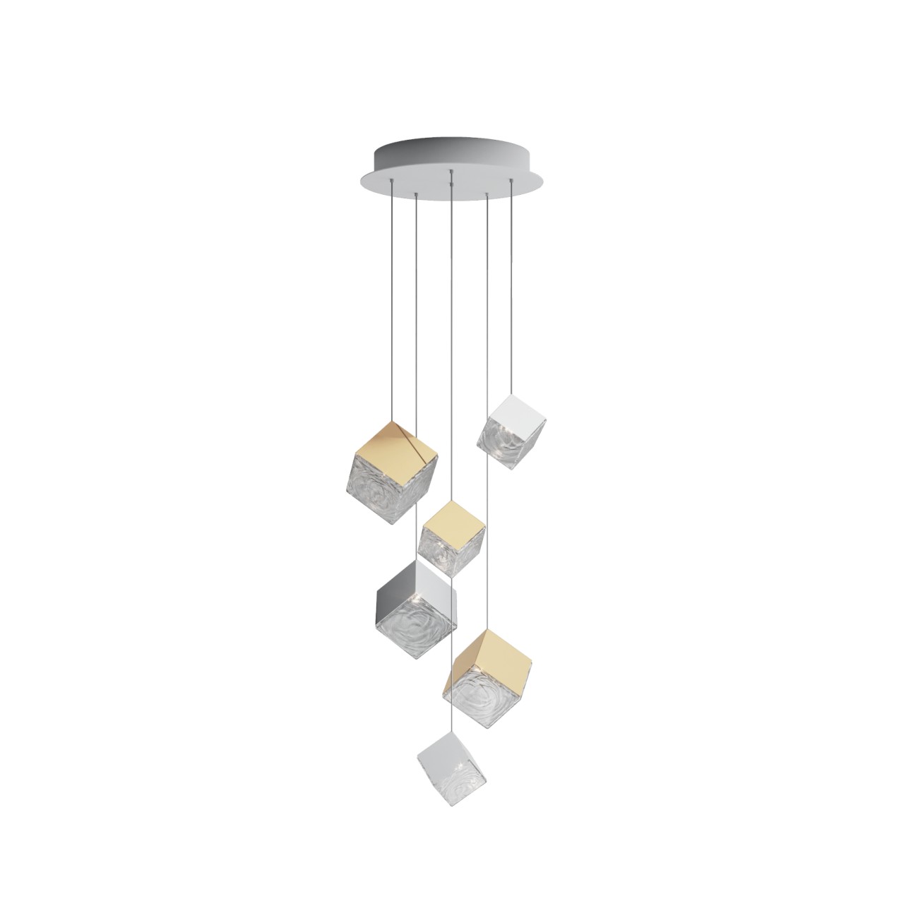 Pyrite Pendant Lamp 6 Bomma