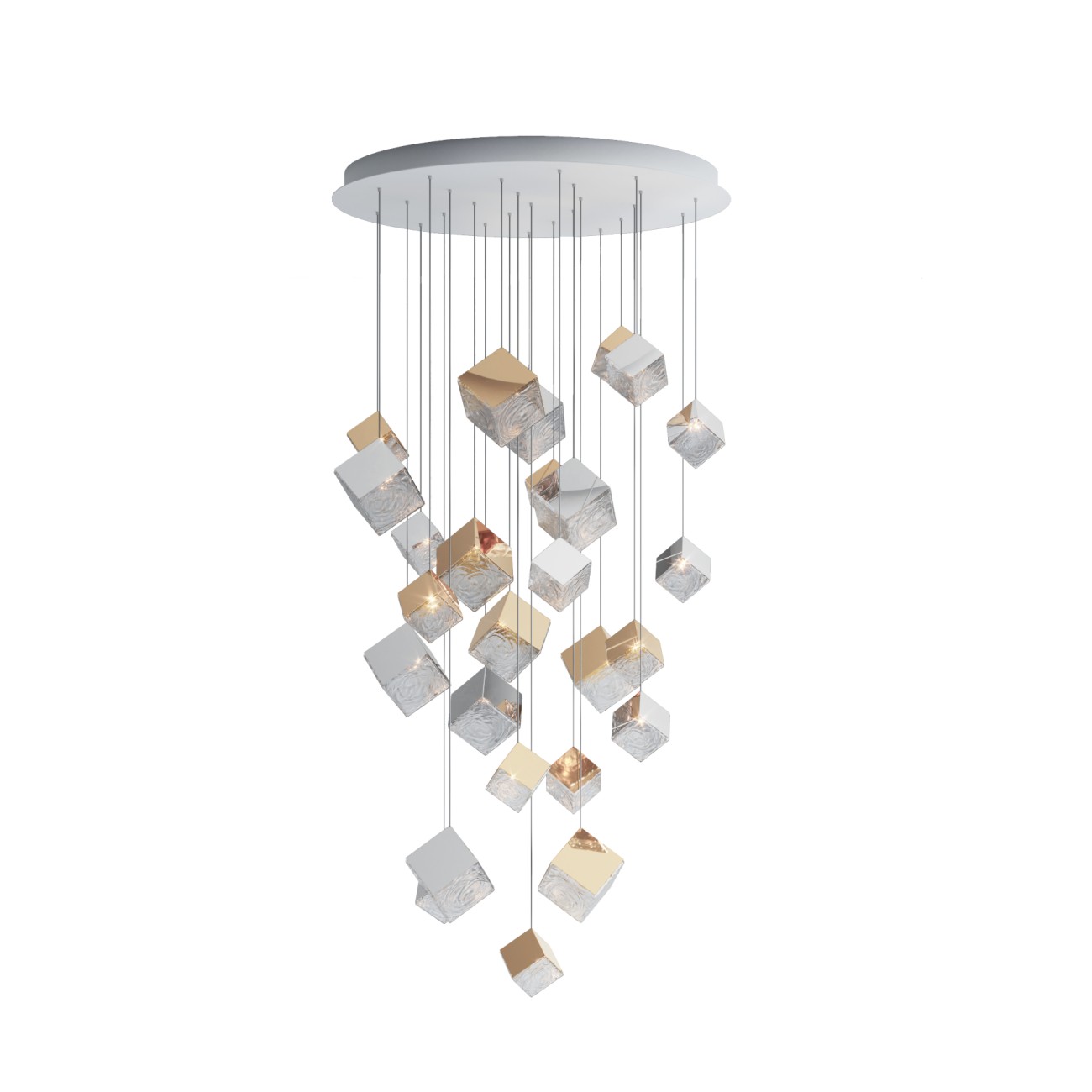 Pyrite Pendant Lamp 26 Round Bomma