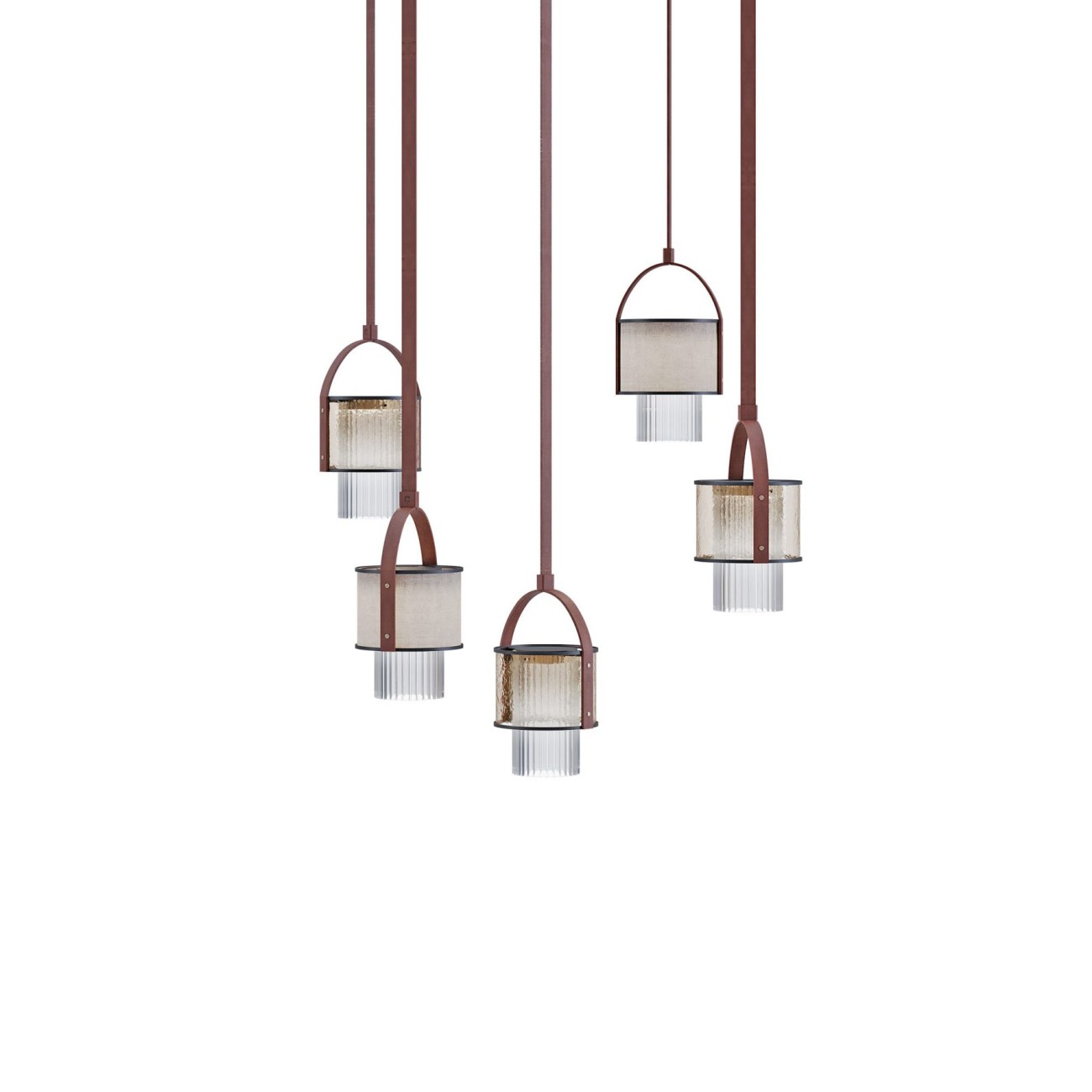 Fanus Suspension Lamp Paolo Castelli