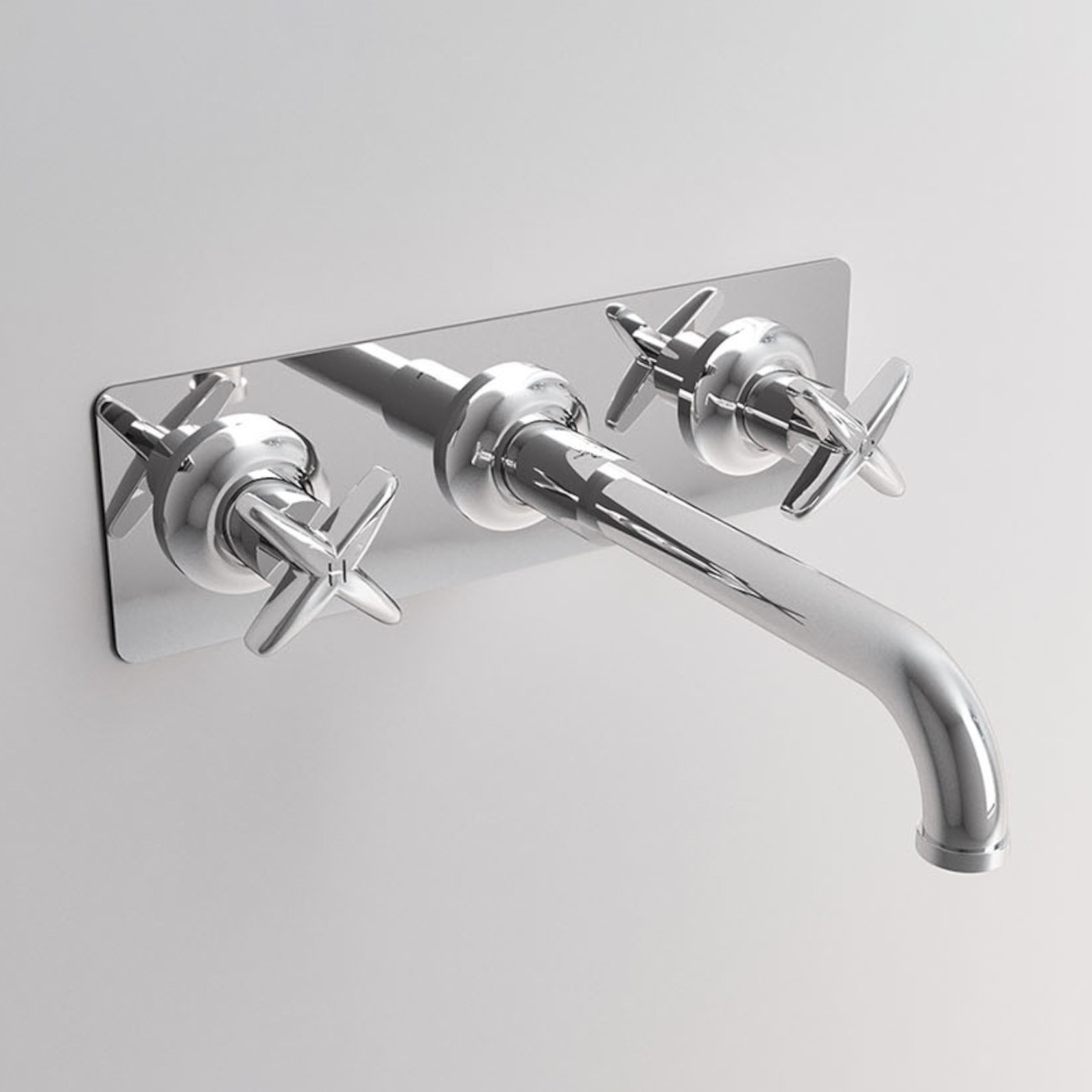 Cross Wall-Mounted Washbasin Mixer Park Avenue