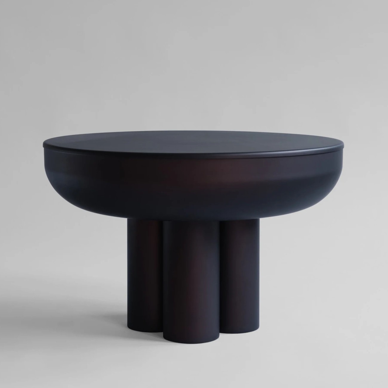 Crown Burned Black Low Table 101 Copenhagen