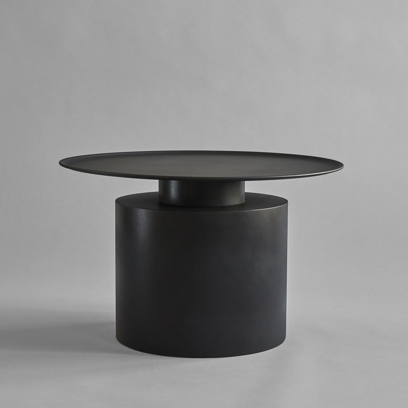 Pillar Burned Black Low Table 101 Copenhagen