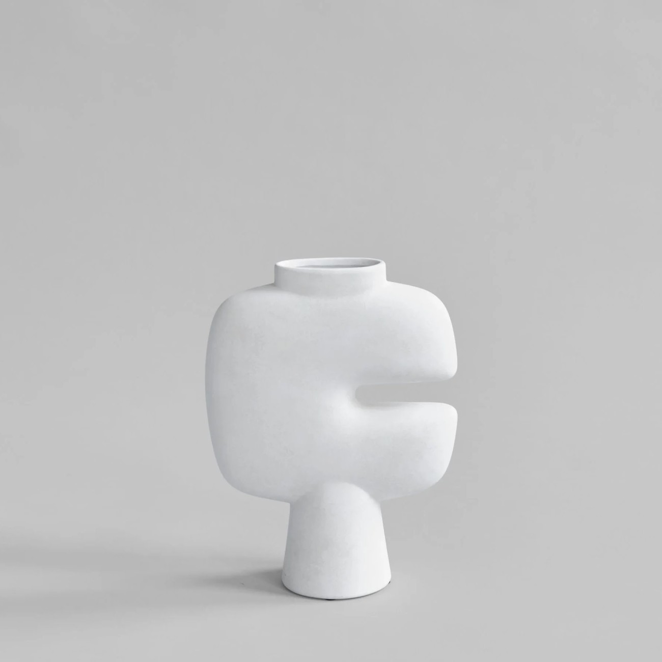 Tribal Bone White Medio Vase 101 Copenhagen