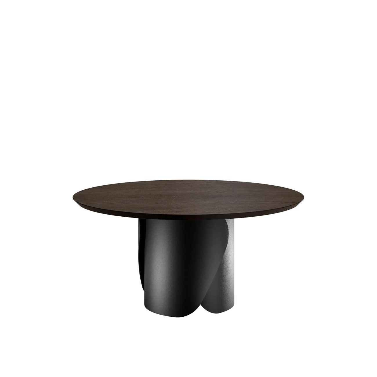 Onda Wooden Top Dining Table Eforma