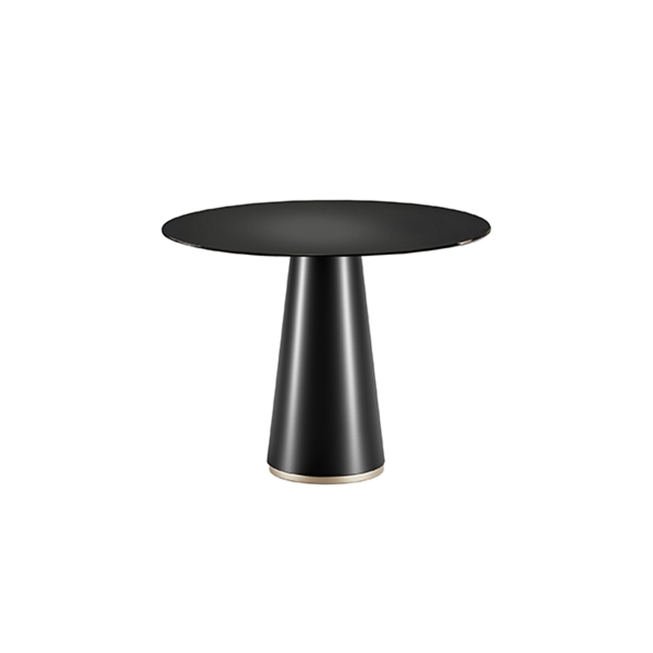 Ted Glass Top Bistro Table Eforma