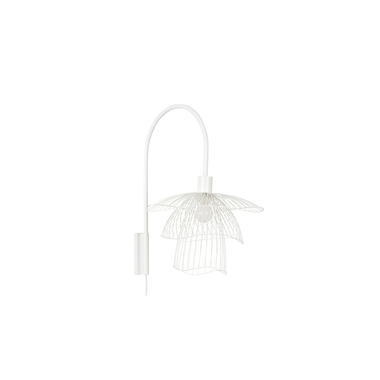 Papillon Without Tray Wall Lamp Forestier