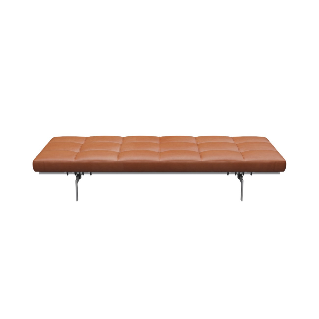 BM0865 Daybed With Back Cushion And Round Cushion With Leather Straps – 1×2  – Rouse Home