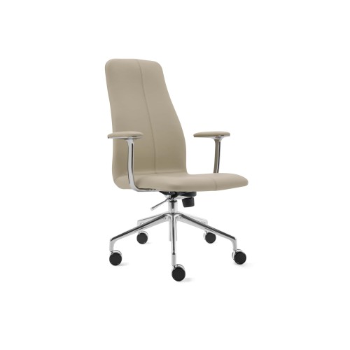 Lotus Comfort Low Office Armchair Cappellini